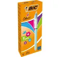 Produktbild: BIC Druckkugelschreiber Kugelschreiber-Set Fun 12 Stücke Bunt