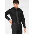 Produktbild: OLYMP Businesshemd Level Five body fit formbeständig durch Elasthan schwarz 43