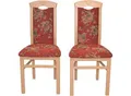 Produktbild: Esszimmerstuhl, rot (rot, buche, nachbildung), B:45cm H:95cm T:49cm, HOFMANN LIVING AND MORE, Stühle, Esszimmerstuhl
