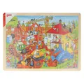 Produktbild: Goki Holzpuzzle - Baustelle, 96st.