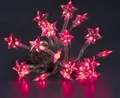 Produktbild: LED Lichterkette 20er Sterne rot Batteriebetrieb Konstsmide 1263-553