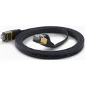 Produktbild: Wantec - Patchkabel Kupfer FTP-Patchkabel Cat.6A sw 7093 sw 5,0m 5,0m RJ45 1,6x