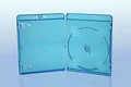 Produktbild: 25 BluRay Hüllen 11mm / 1fach 1er BD Hüllen / Farbe: blau / high quality