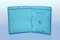 Produktbild: 25 BluRay Hüllen 11mm / 1fach 1er BD Hüllen / Farbe: blau / high quality