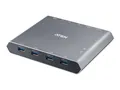 Produktbild: ATEN Duo Flex US3311 - KVM-/Audio-/USB-Switch