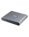 Produktbild: ATEN 3840 x 2160 Pixel 4K Ultra HD Aluminium 2-Port DisplayPort USB-C KVM Dock Switch with Power Pass-through New (US3311-AT)