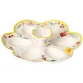 Produktbild: Villeroy & Boch Eierteller, Mehrfarbig, Keramik, Rund, 18.7x5x20 cm, Tischkultur & Servieren, Servierplatten