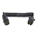 Produktbild: Spiralkabel 3M mit 2x Stecker 7-polig PVC