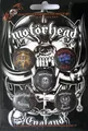 Produktbild: MOTÖRHEAD BUTTONSET BADGES SET ANSTECKERSET # 1 ACE OF SPADES PINS