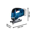 Produktbild: gst 185-li akku stichsäge 0*ah 06015B3021