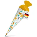 Produktbild: itenga Geschwister Schultüte 35cm Muster Afrikanische Tiere Zuckertüte Geschenk