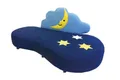 Produktbild: Kindersofa Mond Und Sterne,Microfaser