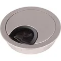 Produktbild: SOTECH Kabeldurchlass Metall Ø68 mm Edelstahloptik Matt mit Bürstendichtung