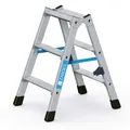 Produktbild: Zarges gebördelte Doppelstufenleiter Nova B 2x3 Stufen