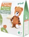 Produktbild: Gründl Häkelset Kuscheltier,Giraffe Gina,Esel Eddy,Robbe Robby,Tiger Timmy Tiger Timmy