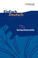 Produktbild: EinFach Deutsch Textausgaben: Stefan Zweig: Schachnovelle Gymnasiale Oberstufe