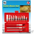 Produktbild: KRAFTMANN BASTELMESSER-SET 16-teilig SKALPELL HOBBY-MESSER 13-KLINGEN-PROFILE