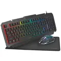 Produktbild: Keyboard & Mouse plus Mauspad LogiLink Gaming Combo Set