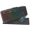 Produktbild: Keyboard & Mouse plus Mauspad LogiLink Gaming Combo Set