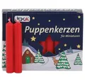 Produktbild: Ebersbacher Kerzenfabrik Adventskerze Puppenkerzen für Miniaturen groß (20-tlg), rot Christbaumkerzen Miniaturkerzen Minikerzen
