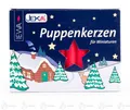 Produktbild: Zubehör Puppenlichte , rot (20)  B= x H=ca 1 cmx7 cm NEU Erzgebirge Wachskerze