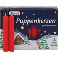 Produktbild: Ebersbacher Puppenkerzen für Miniaturen groß rot 20er Miniaturkerzen Minikerzen