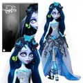 Produktbild: Monster High Skullector Emily Puppe – Gnijąca Panna Młoda Sammler-Edition (Corpse Bride) mit Ständer & Zertifikat