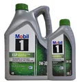 Produktbild: Mobil 1 ESP 0W-30 Motoröl MB 229.52 229.51 229.31 VW 50400 50700 1x5 +1x1 Liter