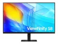 Produktbild: Samsung S80D Computer Monitor 81.3 cm (32) 3840 X 2160 Pixels 4K, LS32D800EAUXEN