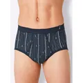Produktbild: Slip KINGS CLUB, Herren, Gr. 7, 2 Stk., blau (marine, bedruckt), 100% Baumwolle, Unterhosen Slip