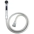 Produktbild: Tuganna Duschbrause Waschbeckenbrause TWB17A, Bidet Brause-Set Chrom, Brauseschlauch 1,25 m lang silberfarben