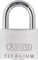 Produktbild: ABUS Vorhängeschloss Titalium 64TI/60 - Kellerschloss mit Schlosskörper aus Spezial-Aluminium - gehärteter Stahlbügel - ABUS-Sicherheitslevel 6