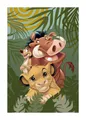 Produktbild: Komar Bild Lion King Carefree Trio, Disney (1 St), Wandbild zur Dekoration im Kinderzimmer - ohne Rahmen