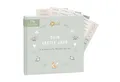 Produktbild: mintkind Tagebuch Babyalbum mein erstes Jahr - Erinnerungsbuch 176 Seiten, Babytagebuch mit Stickern, Naturdesign & Platz für Fotos