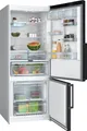 Produktbild: Bosch Kühl-Gefrier-Kombination 526 L Edelstahl Schwarz No Frost Serie6 KGN76AXDR