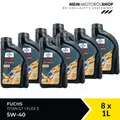 Produktbild: Fuchs Titan GT1 Flex 3 5W-40 BMW Fiat VW 511 00 Motoröl 8x1 Liter = 8 Liter