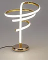 Produktbild: Formano LED Tischlampe Spirale auf Fuß gold Höhe 42 cm warm-weissen Licht