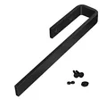 Produktbild: 2 Stück SOTECH Handtuchhalter PELI für Schrankmontage Aluminium massiv schwarz eloxiert, Länge: 325 mm, Höhe: 30 mm, Breite: 65 mm, BA 64 mm Handtuchstange Handtuchreling Schrankhandtuchhalter