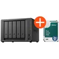 Produktbild: Synology DS1525+ NAS System 5-Bay 8 TB inkl. 2x 4 TB Synology HDD HAT3300-4T