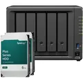 Produktbild: Synology DS1525+ 12TB Plus HDD NAS-Bundle NAS inkl. 2x 6TB Synology Plus 3.5 Zoll SATA Festplatte
