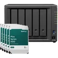 Produktbild: Synology DS1525+ 30TB Plus HDD NAS-Bundle NAS inkl. 5x 6TB Synology Plus 3.5 Zoll SATA Festplatte
