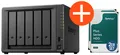 Produktbild: Synology DS1525+ NAS System 5-Bay 12 TB inkl. 2x 6 TB Synology HDD HAT3300-6T