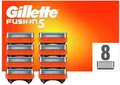 Produktbild: Gillette Fusion5 Rasierklingen Herren, 8 Stück Rasierklingen-Nachfüller mit Präzisionstrimmer, 5 Anti-Reibungsklingen