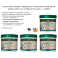 Produktbild: Herbamedicus Melkfett Schutz Balsam für Trockene und Empfindliche Hautpflege x4