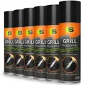 Produktbild: Spraytive 6x 500ml Grill-pflegespray - Bbq Grill-reiniger - Antihaftspray - Pflegt & Konserviert Grillroste, Pfannen (edelstahl, Gusseisen) & Co.
