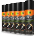 Produktbild: Spraytive 6x500ml Grill-Pflegespray Trennspray Anti-Haft Grillrost Gusseisen