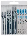 Produktbild: Bosch 10-tlg. Stichsägeblatt-Set Basic for Metal and Wood 2607010630