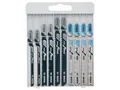 Produktbild: Bosch 10tlg. Stichsägeblatt-Set Basic for Metal and Wood