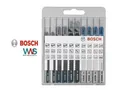 Produktbild: Bosch 10tlg. Stichsägeblatt-Set Basic for Metal and Wood T 119 BO (2x); T 119 B