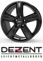 Produktbild: 4x Dezent KG 8x18 5/112,0 ET45 Black